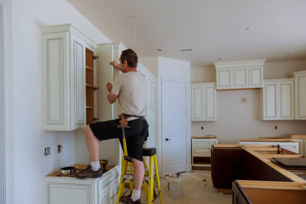 Cabinet Refacing Before After Barrington